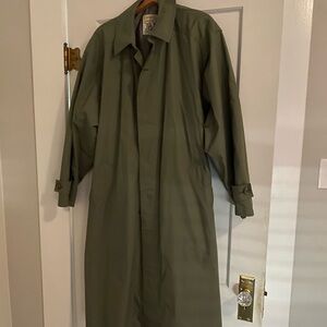 Green Trench Coat